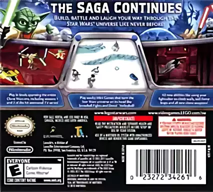 Image n° 2 - boxback : LEGO Star Wars III - The Clone Wars
